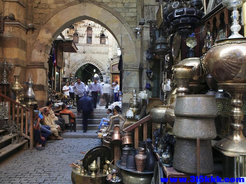 哈里里可汗大市场Khan El-Khalili.JPG